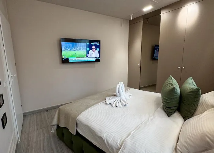 Lägenhet Airport Dream - Modern, Free Parking, Kingsize Be *