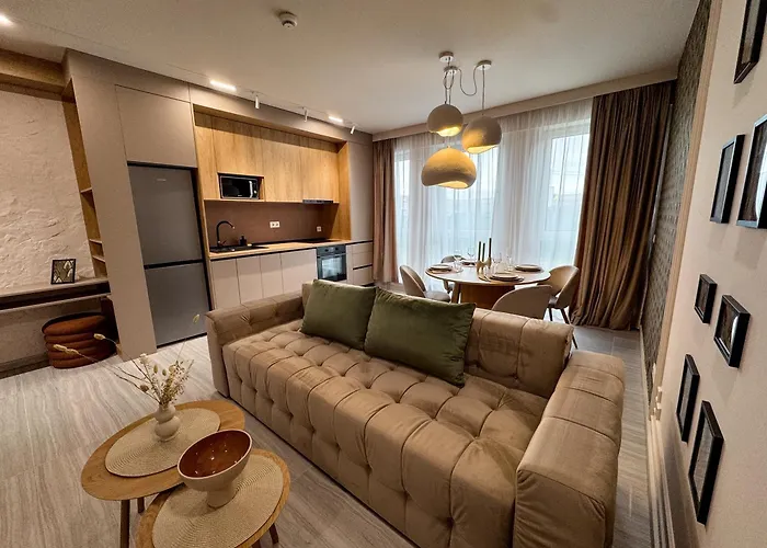 Airport Dream - Modern, Free Parking, Kingsize Be Lägenhet